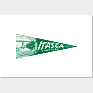 1940s Itasca State Park Minnesota Posters and Art